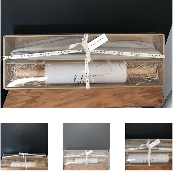 Rae Dunn NWT Bake Rilling Pin & Apron Set - Picture 2 of 2